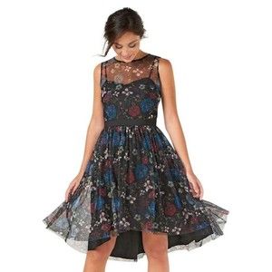 LC Lauren Conrad Disney Dress Size 14 Snow White Tulle Fit & Flare High Low